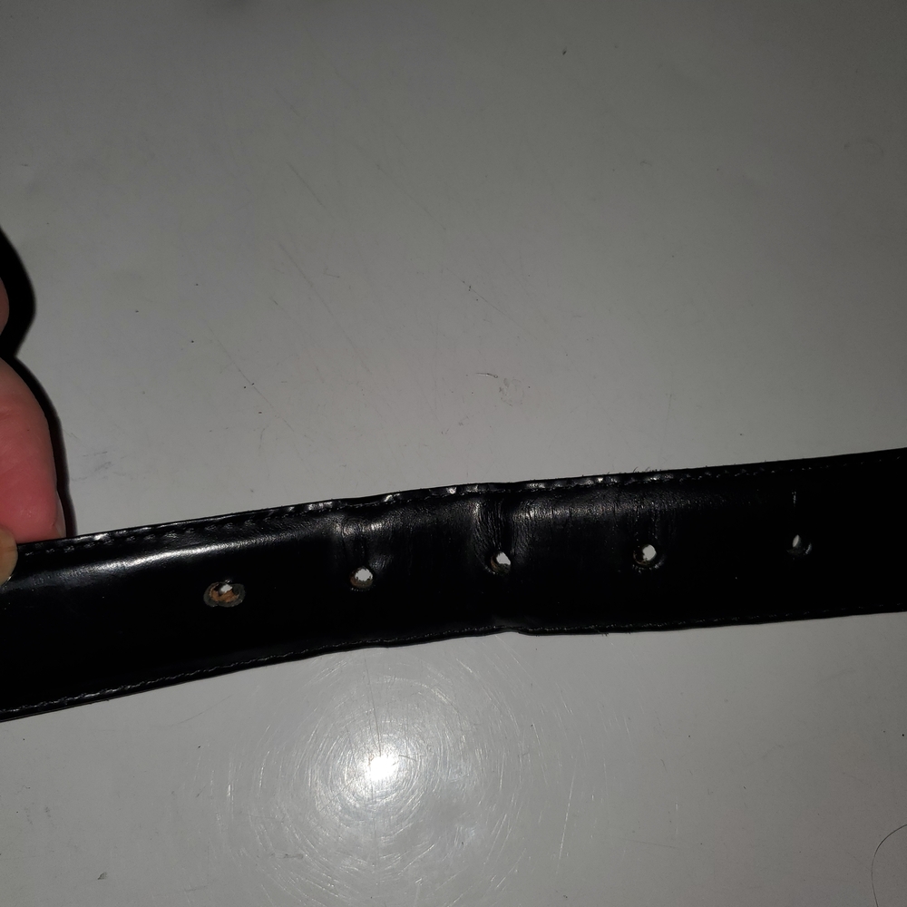 Coach Black and Brown Leather Belt - Picture 2 of 8